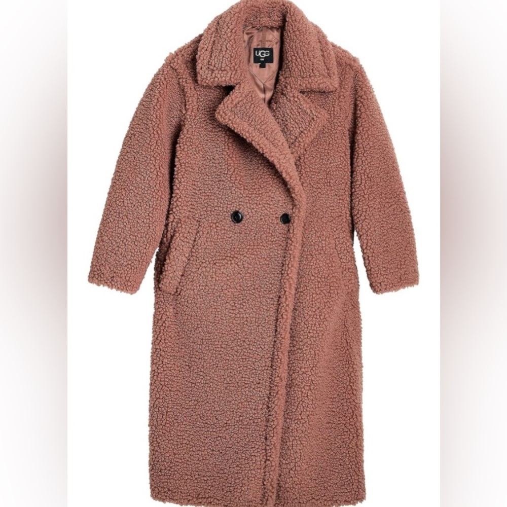 Ugg Gertrude Long Teddy Coat